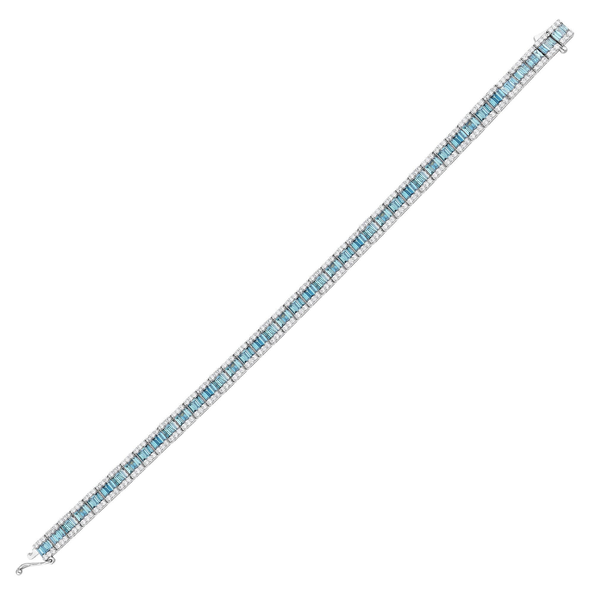 Blue Diamond Bracelet