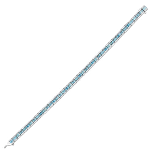 Blue Diamond Bracelet