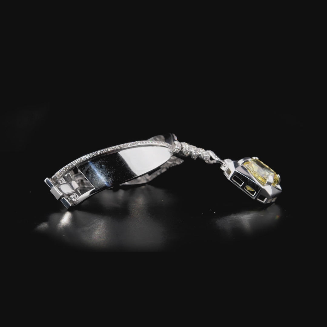 Yellow Diamond Bracelet