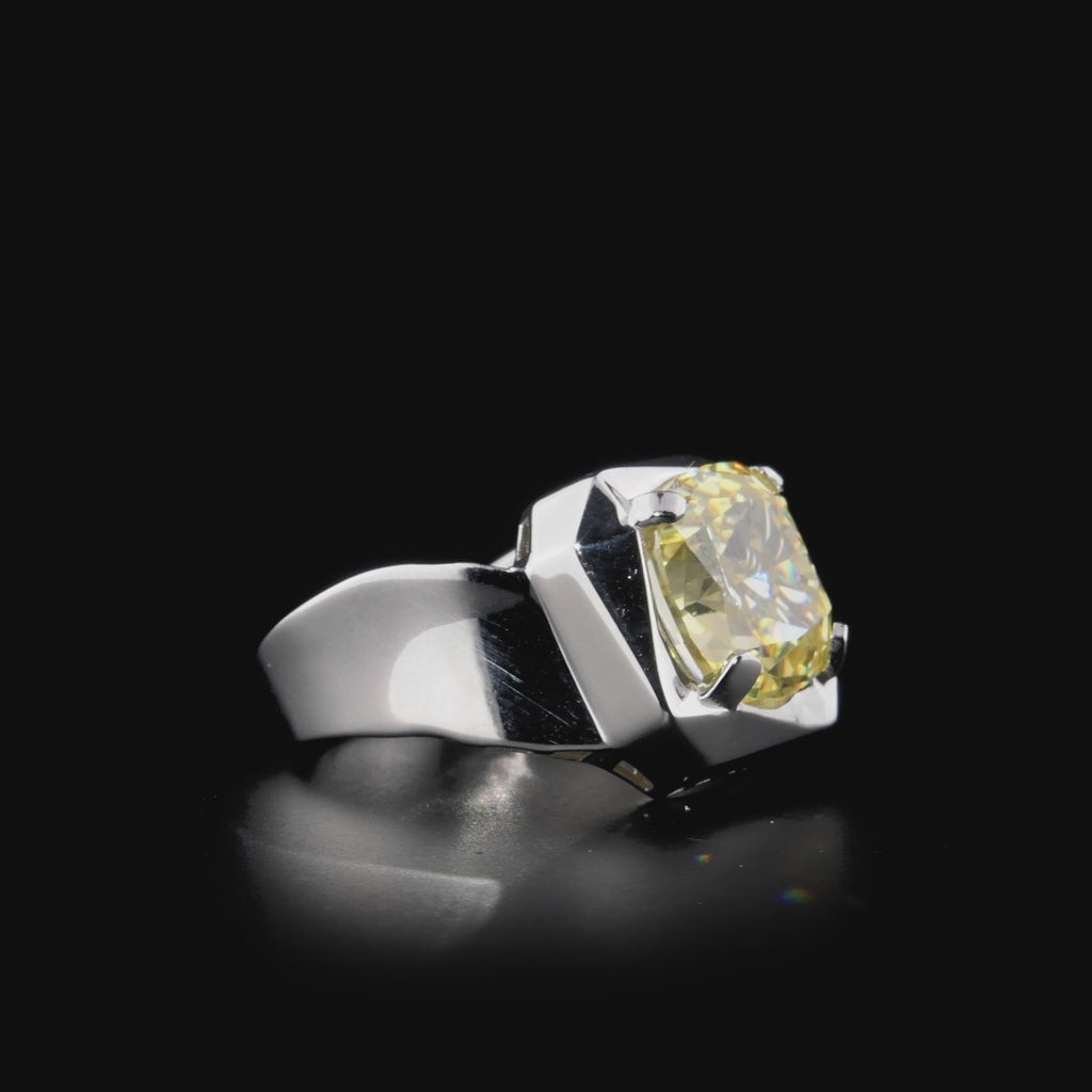Yellow Diamond Ring
